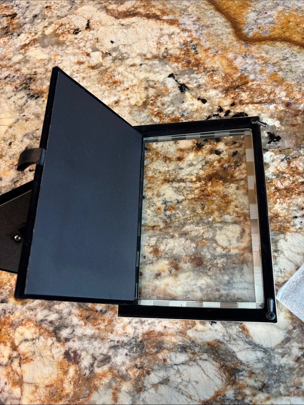Bunny Williams for Ballard Designs Silver Ribbed Picture Frame